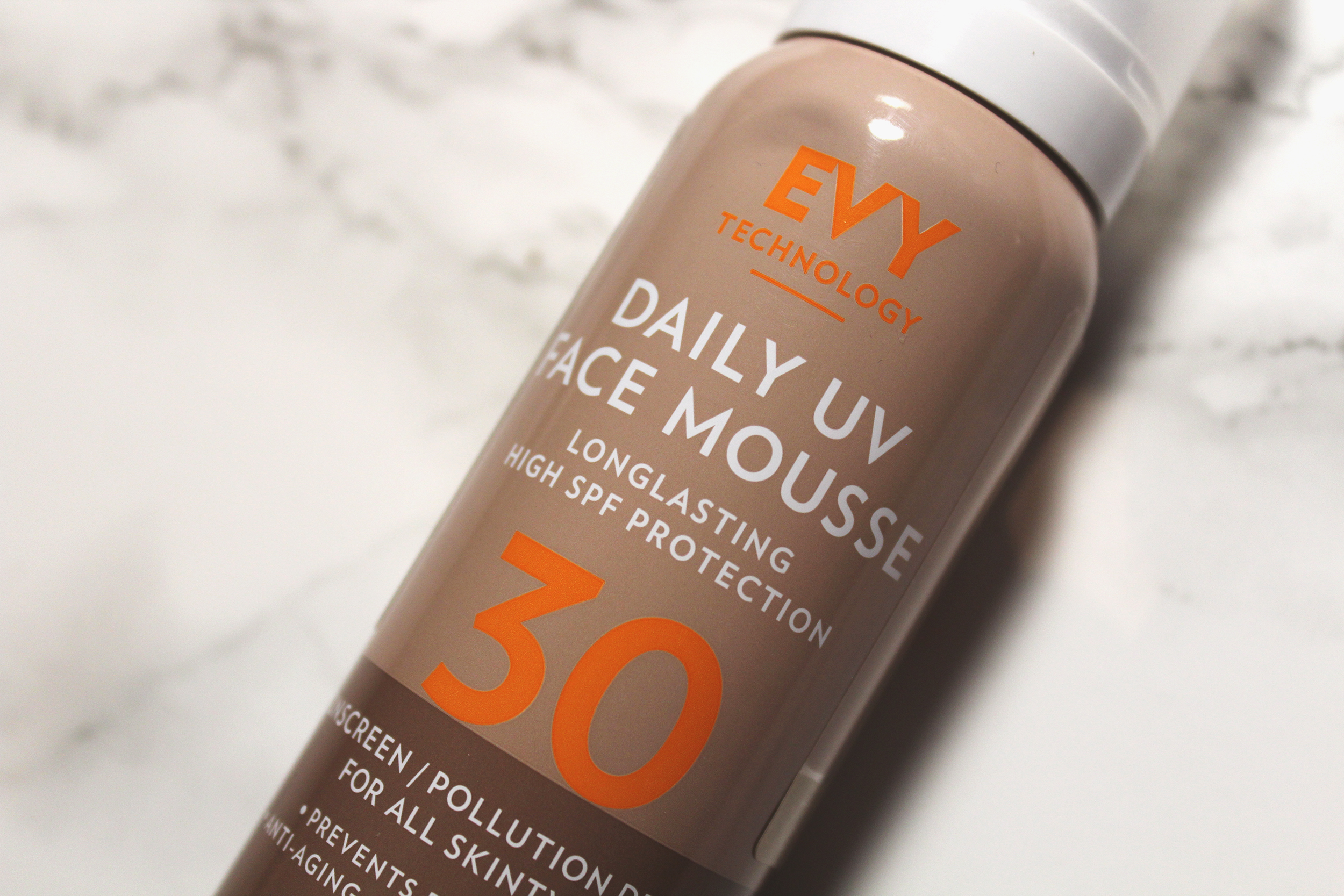 evy sunscreen mousse spf 50