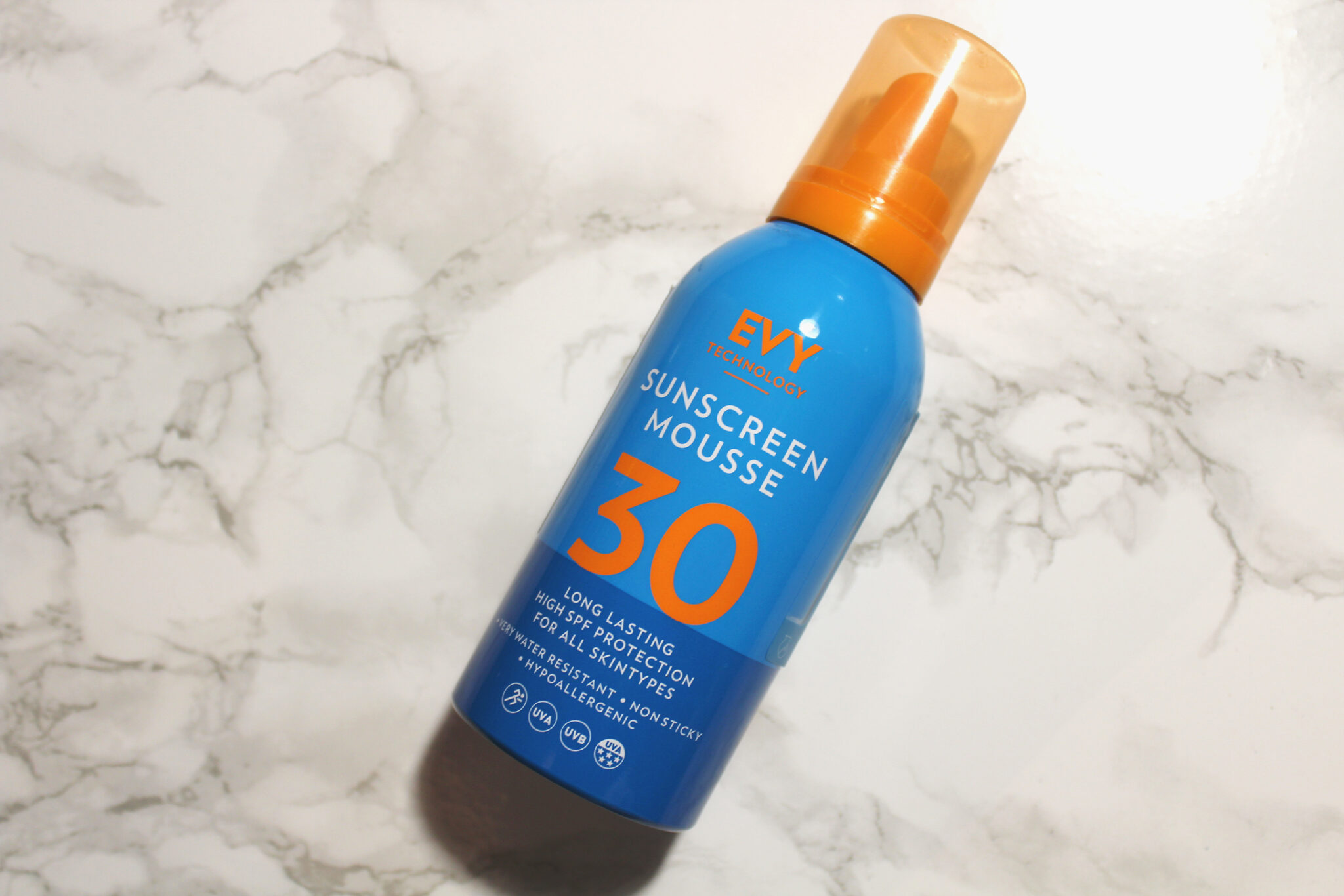 Evy Technology Sunscreen Mousse Review
