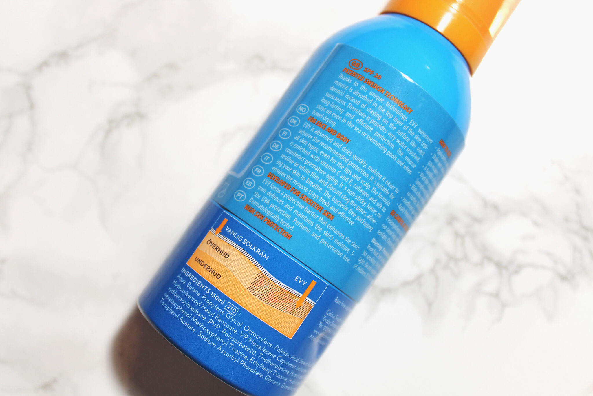 Evy Technology Sunscreen Mousse Review