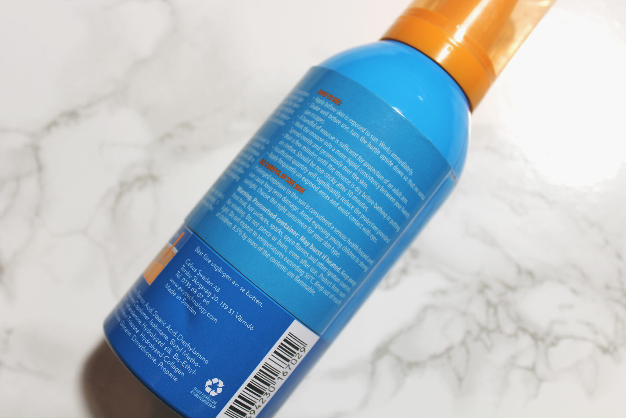 Evy Technology Sunscreen Mousse Review