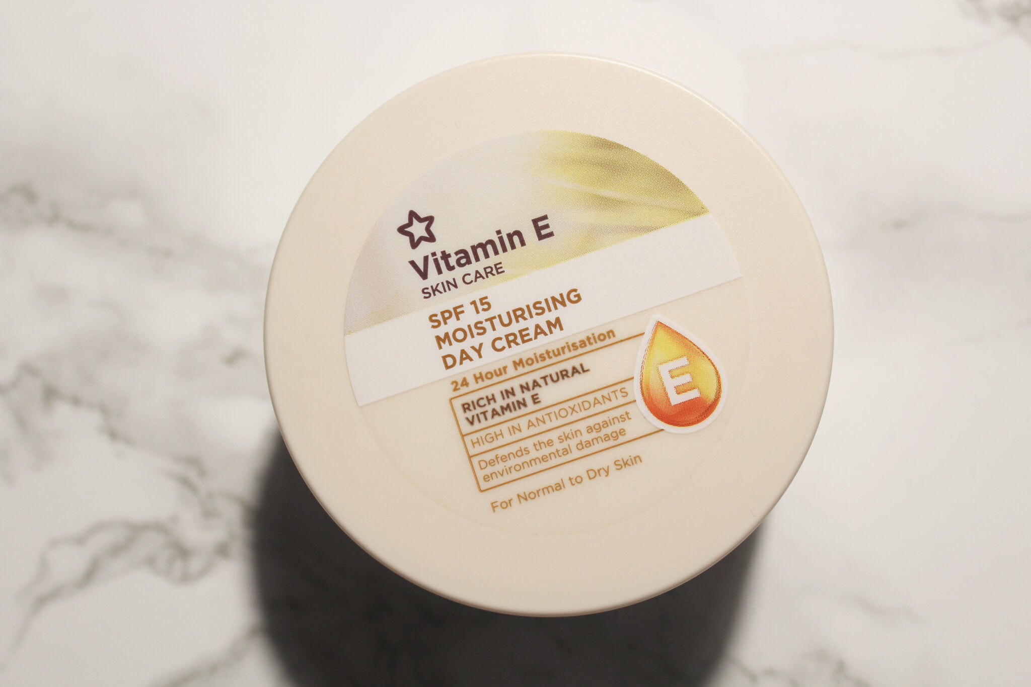 Superdrug Vitamin E SPF 15 Moisturising Day Cream Review Skincare